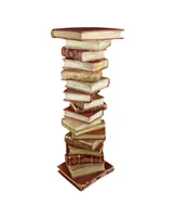 Design Toscano Power of Books Sculptural Pedestal Column