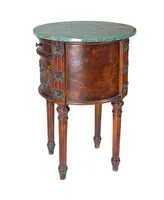 Design Toscano the Beaufort Drum Occasional Table