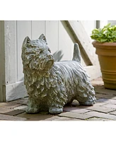 Campania International Westie Garden Statue