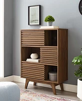 Modway Render 3-Tier Display Storage Cabinet Stand