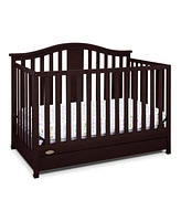 Graco Solano 4-in-1 Convertible Crib with Drawer - White