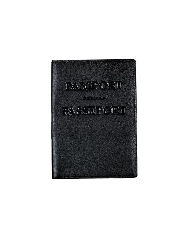 Men's Champs Genuine Leather Passport Holder