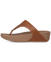 FitFlop Women's Lulu Leather Toe-Thongs Sandals