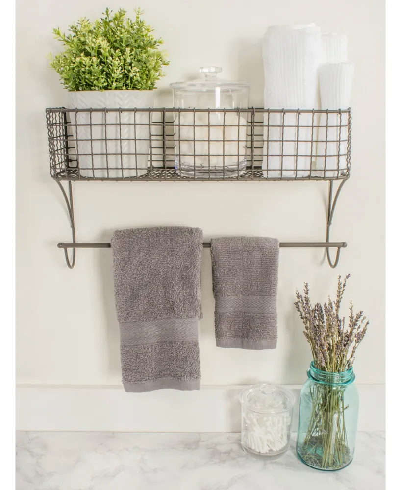 Design Imports Farmhouse Towel Rack