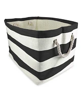 Design Imports Paper Bin Stripe Rectangle