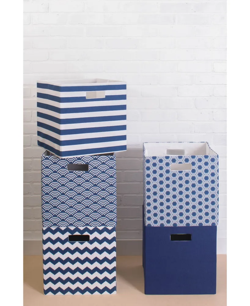 Design Imports Polyester Cube Solid Square