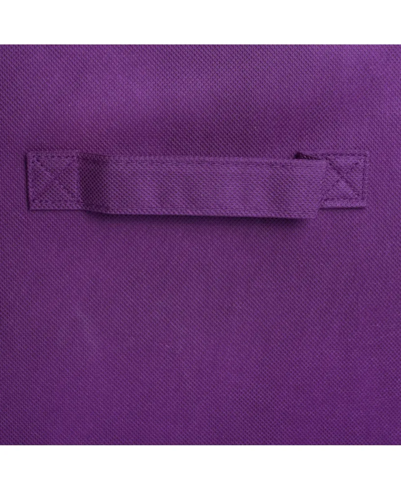 Design Imports Non-woven Polypropylene Cube Solid Square Set of