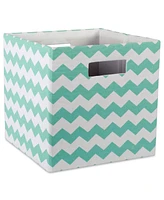 Design Imports Print Polyester Storage Bin