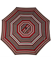 9 ft Striped Patio Umbrella