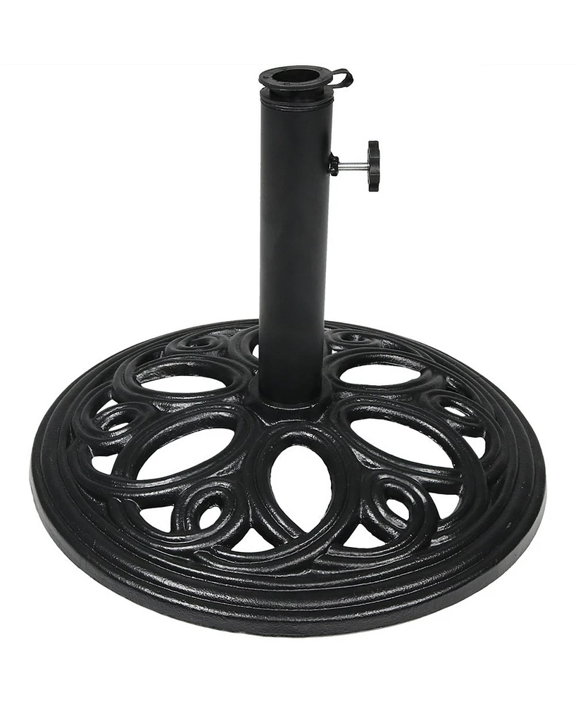 Cast Iron Patio Umbrella Base Stand