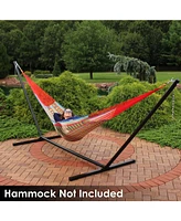 Steel Hammock Stand - 400-Pound Capacity 15-Foot Bronze Powder-Coated Finish