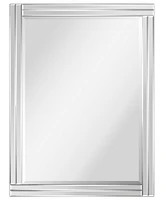 Empire Art Direct Moderno Stepped Beveled Rectangle Wall Mirror