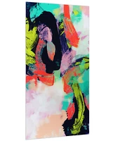 Empire Art Direct Colorful Frameless Free Floating Tempered Art Glass Abstract Wall Art by Ead Art Coop, 36" x 72" x 0.2"
