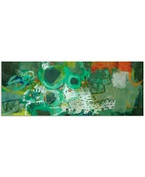 Empire Art Direct Lolly I Frameless Free Floating Tempered Art Glass Abstract Wall Art by Ead Art Coop