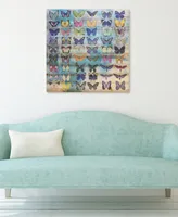 Empire Art Direct Butterflies Arte de Legno Digital Print on Solid Wood Wall Art, 36" x 36" x 1.5"