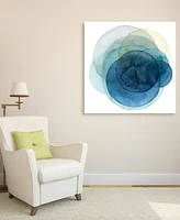 Empire Art Direct Evolving Planets I Frameless Free Floating Tempered Art Glass Abstract Wall Art by Ead Art Coop, 38" x 38" x 0.2"