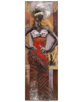 Empire Art Direct Miss-tic Mixed Media Iron Hand Painted Dimensional Wall Art, 60" x 20" x 2.5"