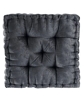Intelligent Design Azza Chenille Decorative Floor Pillow, 20" x