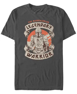 Fifth Sun Star Wars the Mandalorian Legendary Warrior Short Sleeve Men's T-shirt