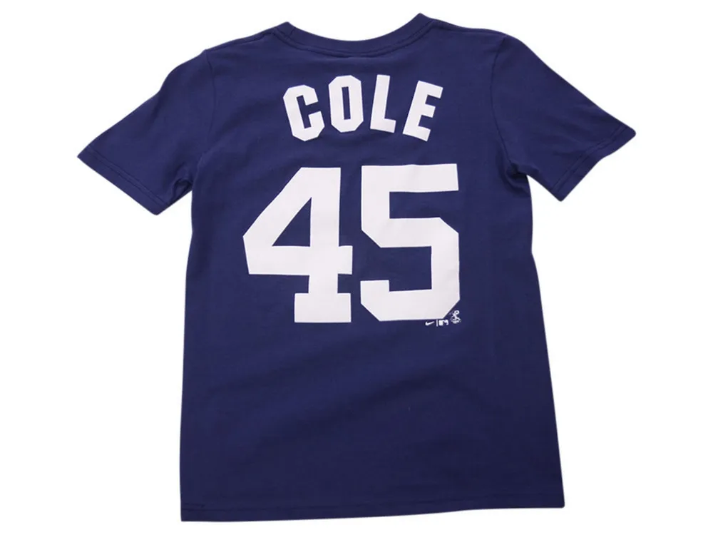 Gerrit Cole New York Yankees Nike Youth Name & Number T-Shirt - Navy