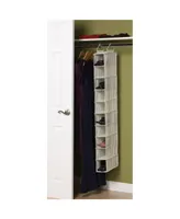 Household Essentials 10-Pocket Hanging Shoe Organizer