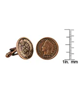 American Coin Treasures Indian Head Coin Cuff Links