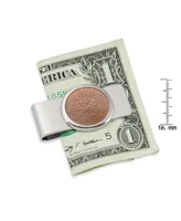 Men's American Coin Treasures Austrian Primrose Five Cent Euro Coin Money Clip