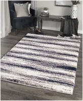 Orian Cotton Tail Ombre Bluestone 7'10" x 10'10" Area Rug