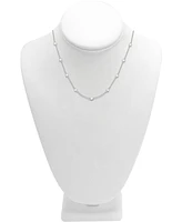 And Now This 18" Statement Necklace in Silver or Gold Plate