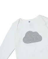 Earth Baby Outfitters Baby Boys or Baby Girls Cloud Bodysuit