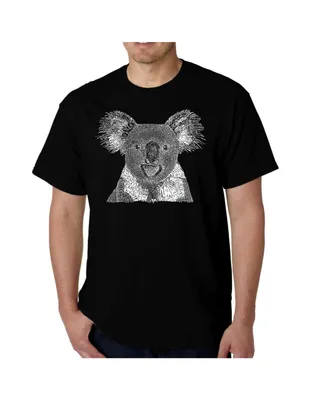 La Pop Art Men's Word - Koala T-Shirt