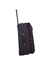American Flyer Fleur De Lis 4 Piece Luggage Set