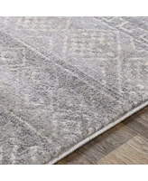 Livabliss Roma Rom Gray Area Rug