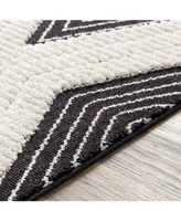 Livabliss Azilal Azi-2300 Black 2' x 2'11" Area Rug