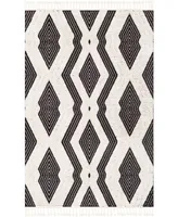 Surya Azilal Azi-2300 Black 7'10" x 10'2" Area Rug