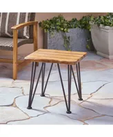 Noble House Zion Outdoor Industrial and Accent Table