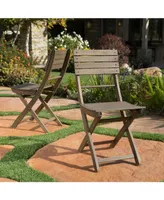 Noble House Positano Outdoor Foldable Dining Chairs