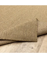 Oriental Weavers Karavia 2068X Tan 2'5" x 4'5" Outdoor Area Rug