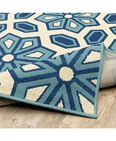Oriental Weavers Caspian CAS12 7'10" x 10'10" Outdoor Area Rug