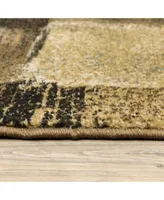 Jhb Design Hardy Har06 Brown Area Rug