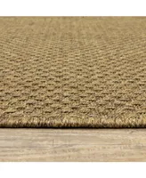 Jhb Design Magu MAG06 Tan 6'7" x 9'6" Outdoor Area Rug