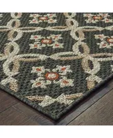 Oriental Weavers Latitude 1904k Gray Rug