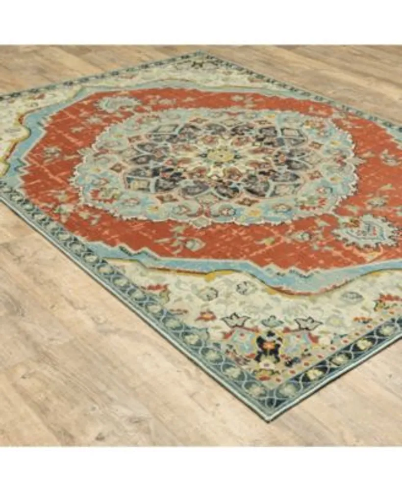Jhb Design Arcadia Arc08 Orange Rug