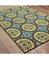 Jhb Design Bella BEL10 5'3" x 7'6" Outdoor Area Rug