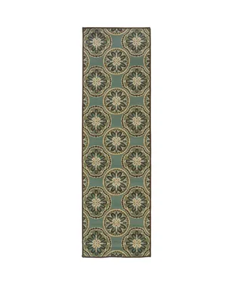 Jhb Design Negril NEG09 2'3" x 7'6" Runner Rug