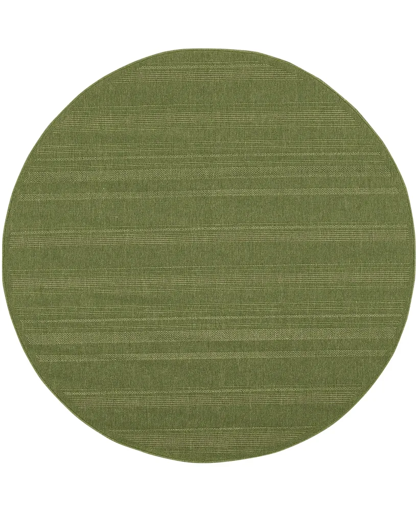 Oriental Weavers Lanai LAN05 7'10" Round Rug