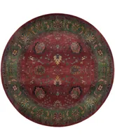 Jhb Design Kismet KIS07 Red 8' Round Rug