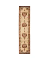 Jhb Design Romeo ROM07 Gold 1'10" x 7'6" Runner Rug