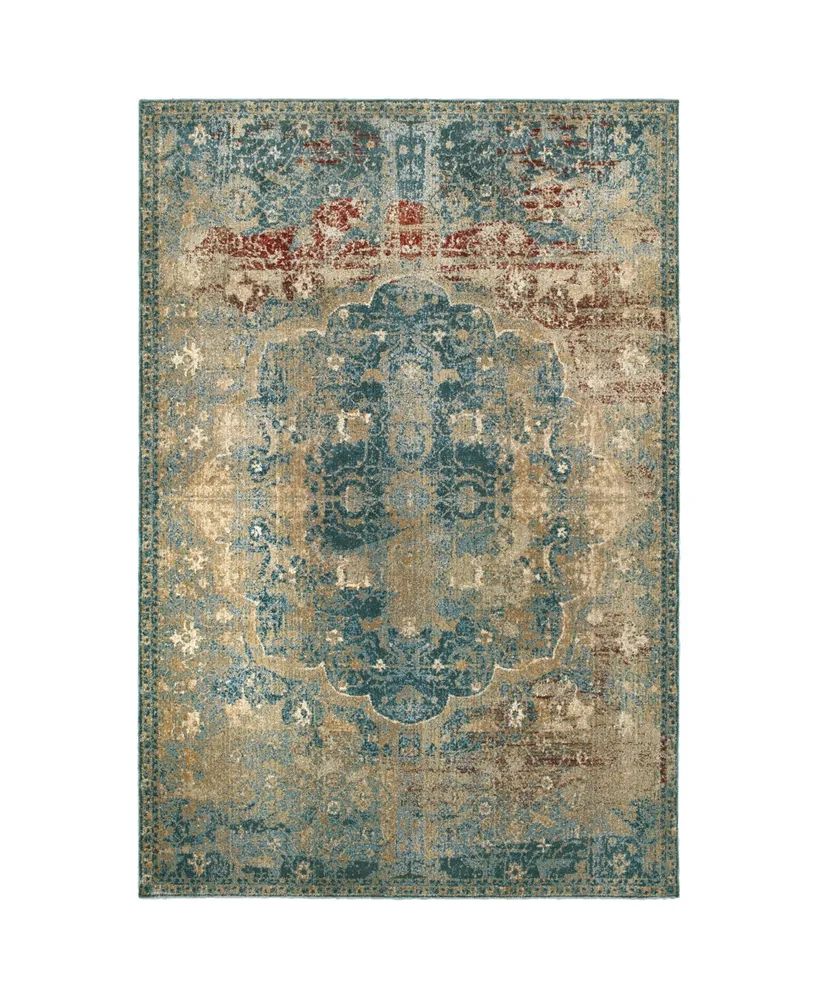 Jhb Design Gotham GOT07 Gold 7'10" x 10'10" Area Rug