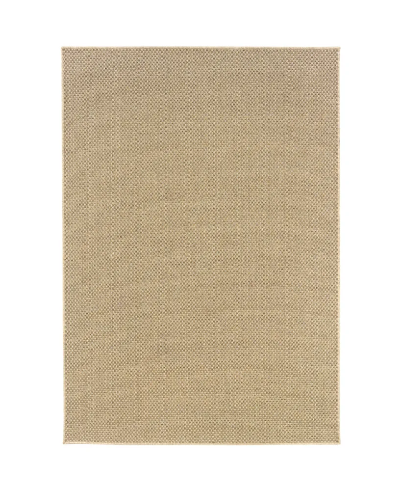 Jhb Design Magu MAG06 Sand 7'10" x 10'10" Outdoor Area Rug